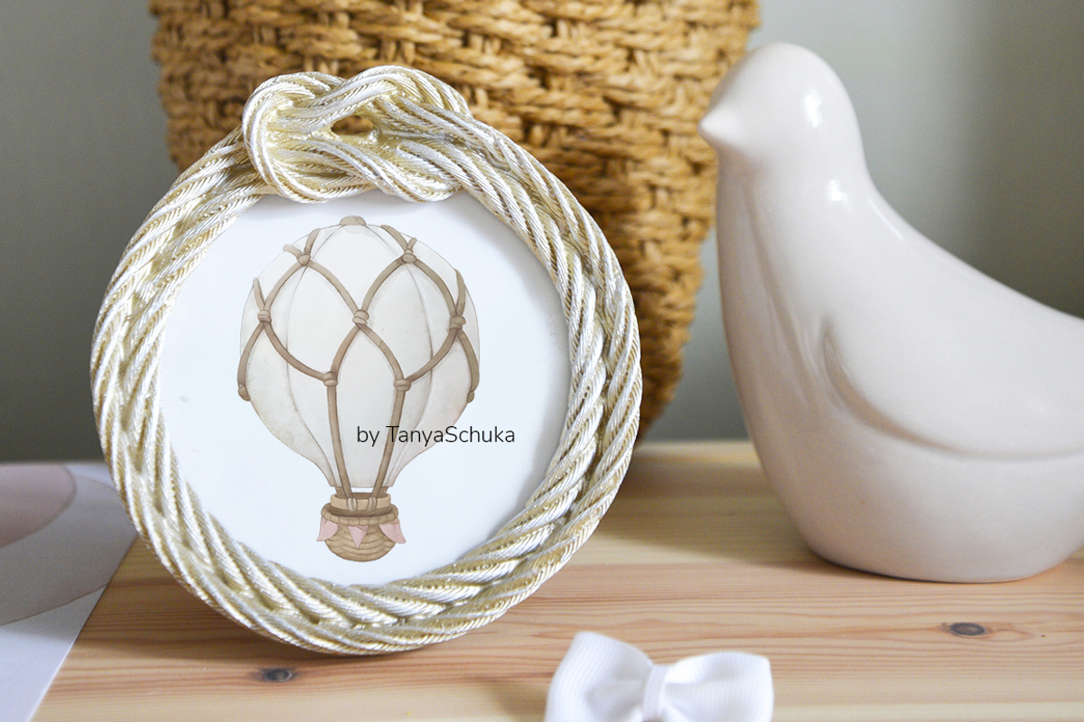 balloon Watercolor Graphics patterns, an Animal Illustration by TanyaSchuka (Photo 10 of 10)