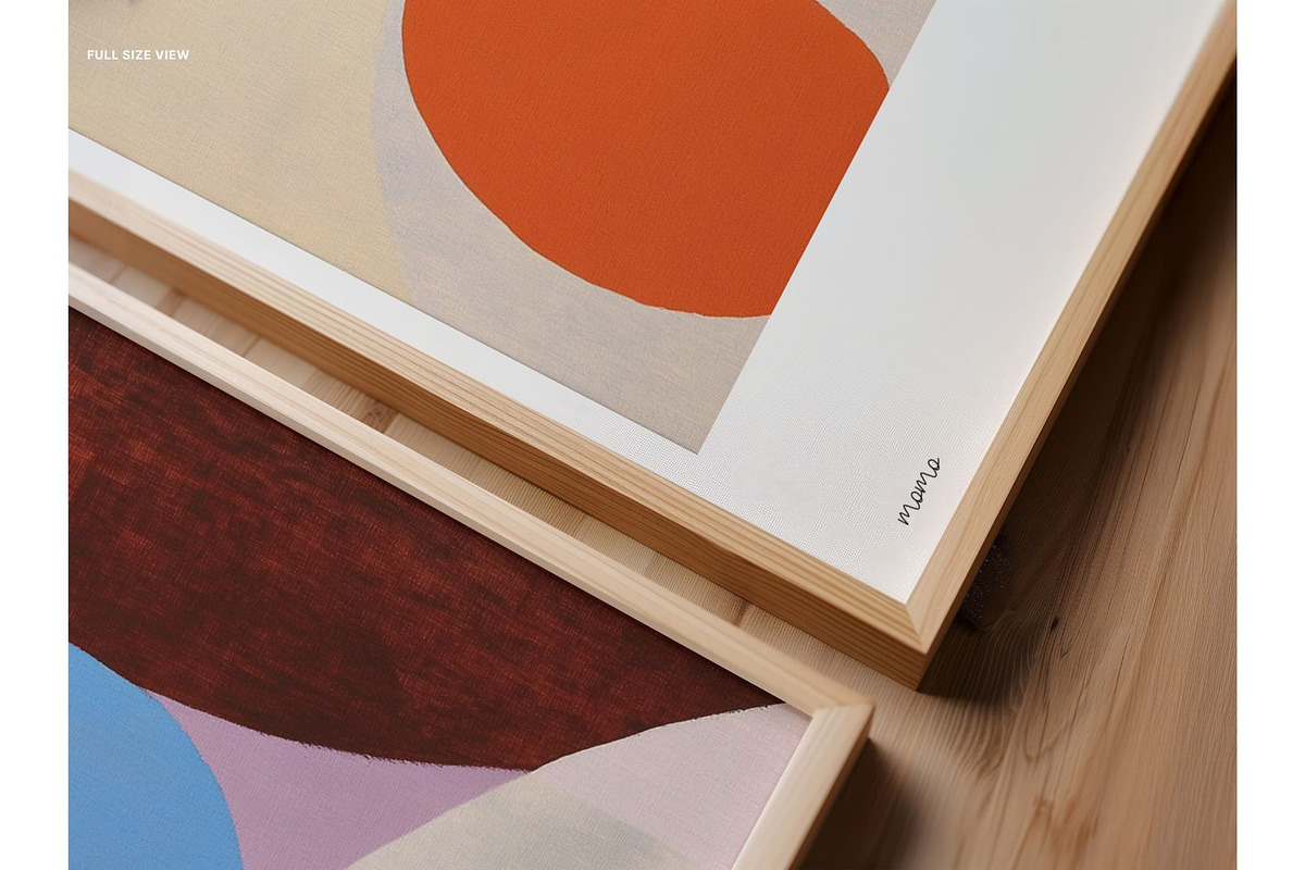 Closeup Frame Mockup | Flat Lay PSD, a Household Mockup by momomockps (Photo 10 of 13)