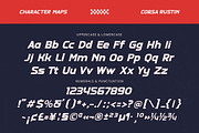 Corsa Rustin Futuristic Sport Font, a Sans Serif Font by timelesstype.co (Thumbnail 18 of 20)