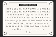 Fox Titan: 4 Font Style, a Handwritten Font by Fox7 By Rattana (Thumbnail 10 of 12)