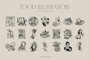 Food Print Poster Collection P.2