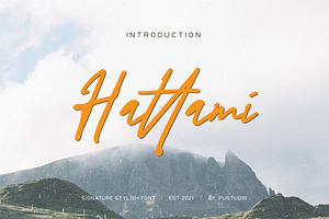 Hattami – Stylish Signature Script