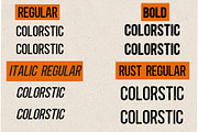 Colorstic-Vintage sans serif, a Sans Serif Font by Aditastudios (Thumbnail 4 of 9)