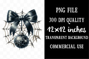 Goth Christmas Bundle, an Illustration by Designking (Thumbnail 4 of 5)