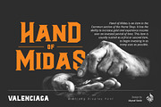Valenciaga | Strong Display Font, a Font by Aluyeah Studio (Thumbnail 8 of 11)