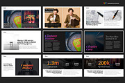 Company Profile PowerPoint Templates, a Presentation Template by Warna Works (Thumbnail 22 of 36)
