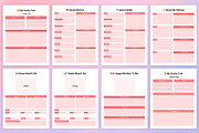 Baby Memory Book canva, a Stationery Template by Designmela01 (Thumbnail 4 of 6)