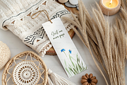Paper Bookmark Blank Mock Up, a Product Mockup by TatiMockup (Thumbnail 4 of 4)