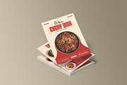 2-Sided Food Menu Flyer Template, a Brochure Template by vectorlnk (Thumbnail 4 of 5)