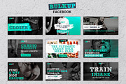 BULKUP-Social Media Pack, a Social Media Template by Numszky Creative (Thumbnail 4 of 6)