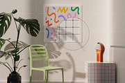 Interior frame mockup bundle PHOEBE, a Print Template by Bonumo (Thumbnail 12 of 15)