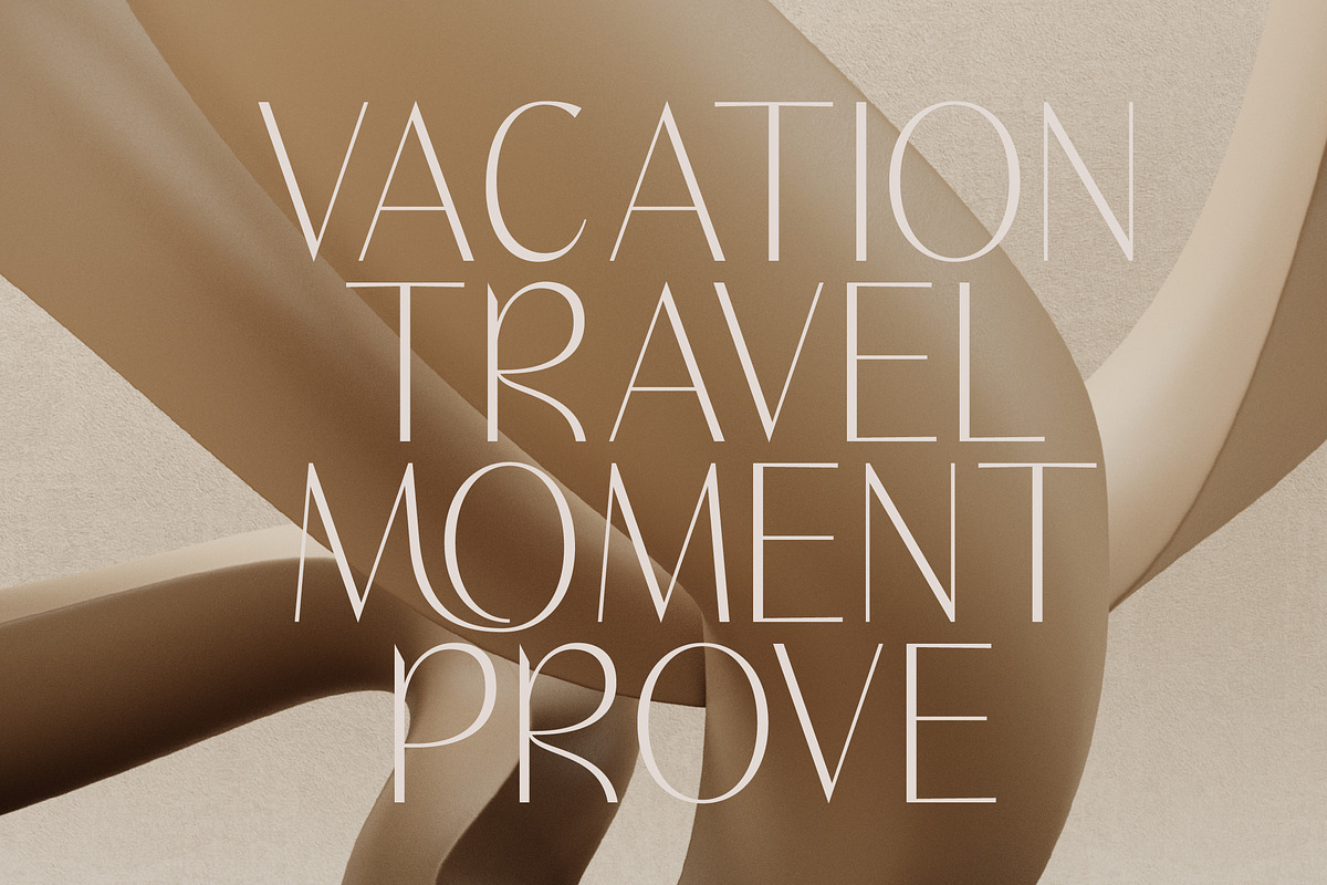 Kingray Quento Luxury Display Font, a Sans Serif Font by timelesstype.co (Photo 2 of 20)