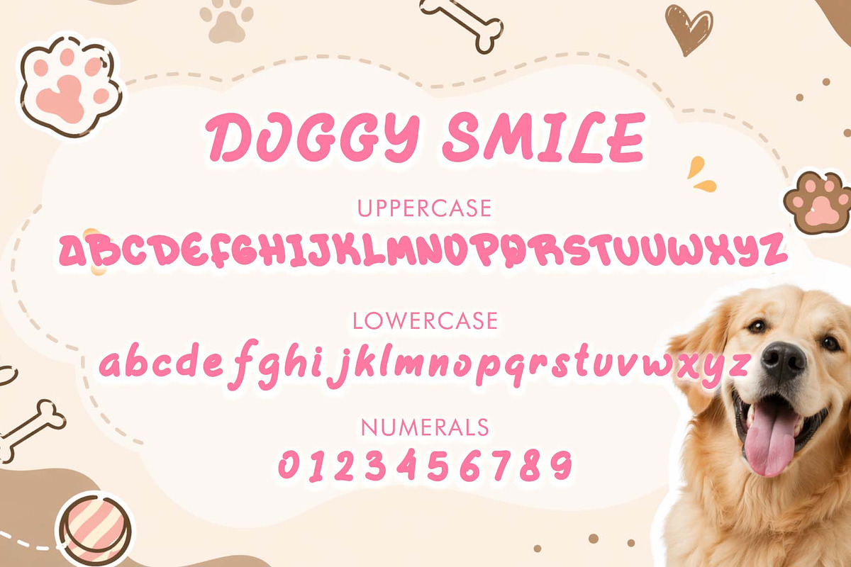 Doggy Smile, a Blackletter Font by Yoga Letter (Photo 4 of 5)