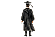 Watercolor Graduation Clipart PNGs, an Education Illustration by VetalStock (Thumbnail 6 of 24)