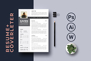 Professional Resume CV Template, a Resume Template by Blackcloud_Creations (Thumbnail 8 of 8)