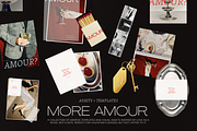 More Amour Assets + Feed Templates, a Social Media Template by Twelve Four Studio (Thumbnail 1 of 6)