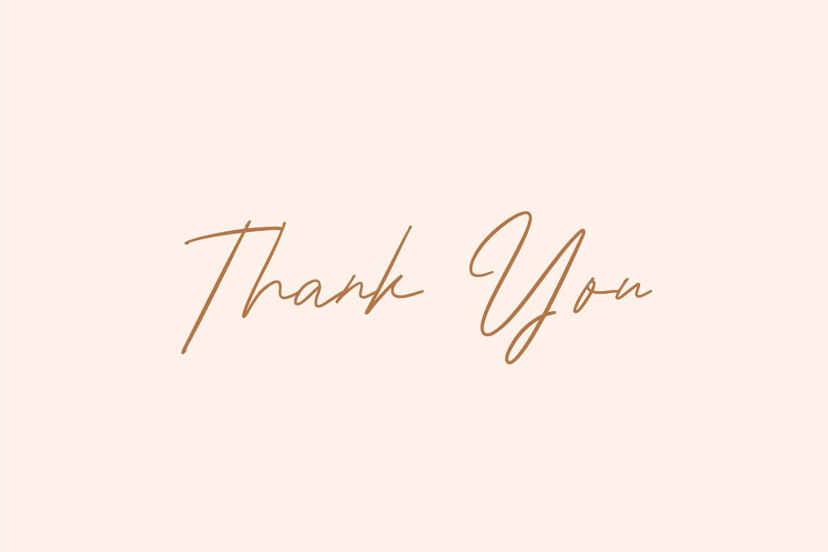 Teather Signature, a Script Font by Pustudio (Photo 6 of 6)