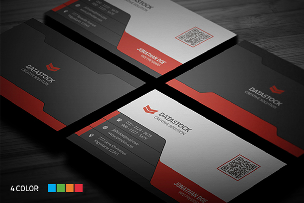 Corporate Business Card, a Business Card Template by InfinityArt (Photo 1 of 4)