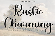 Rustic Charming, a Handwritten Font by InermediaSTUDIO (Thumbnail 1 of 8)