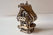 Fantasy Plant House - Laser Cut File, an Object Graphic by VectorPainter (Thumbnail 11 of 17)