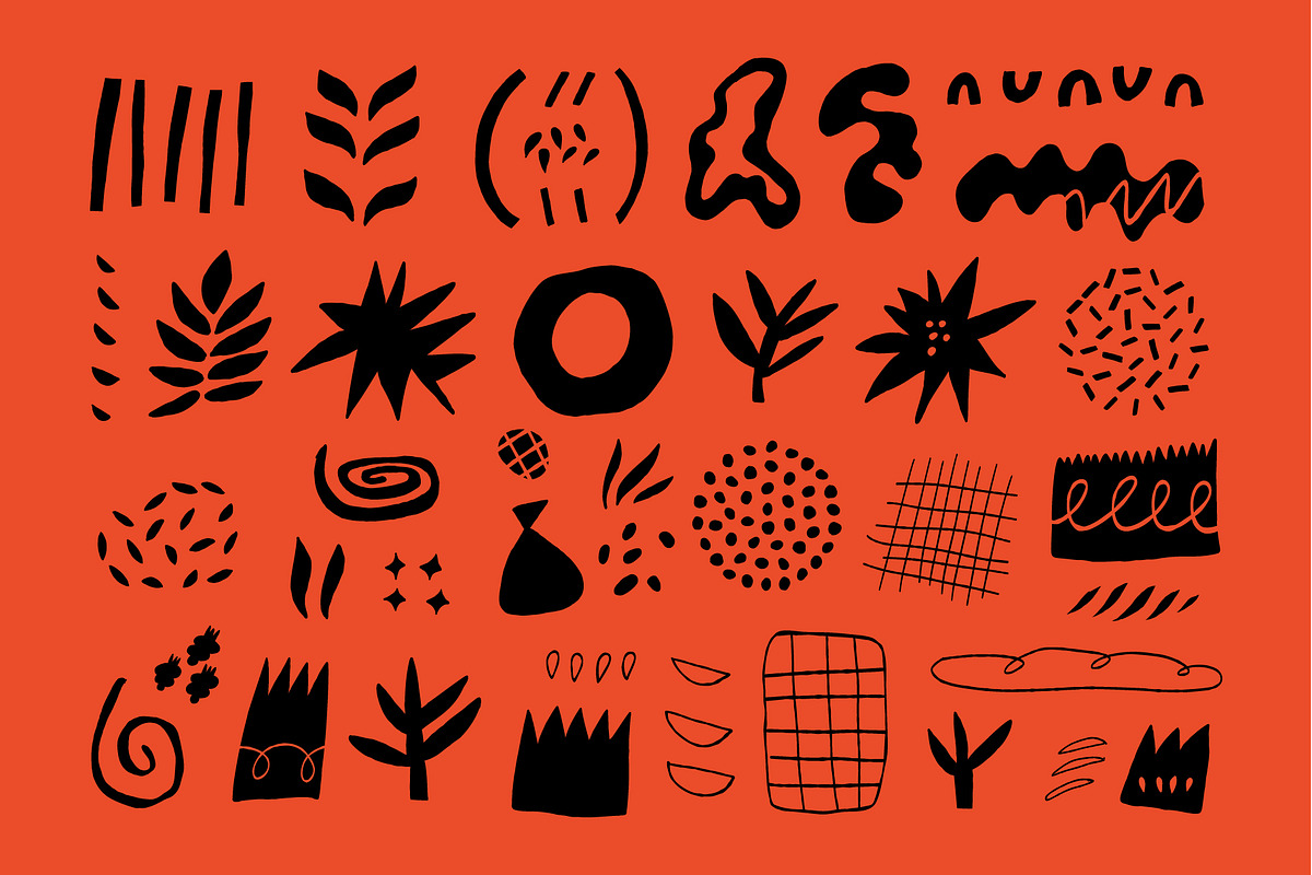 BAKERY SHAPES | HAND DRAWN CLIPART, a Decorative Illustration by Favete Art (Photo 8 of 22)