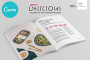Canva Recipes Cookbook A4 Template, a Magazine Template by DeLaGranSiete (Thumbnail 5 of 11)