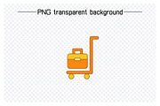 Luggage and Travel Bag Icons, an Icon by Designfour (Thumbnail 5 of 6)