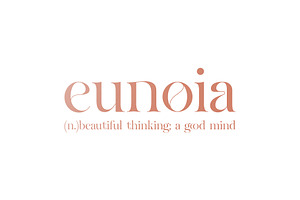 Eunoia A Display Serif