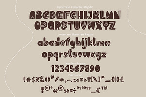 Bubble Scandinavian Hand Drawn Font