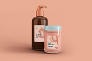Cosmetics mock-up set 22 psd files, a Packaging Mockup by GraphicWave (Thumbnail 5 of 8)