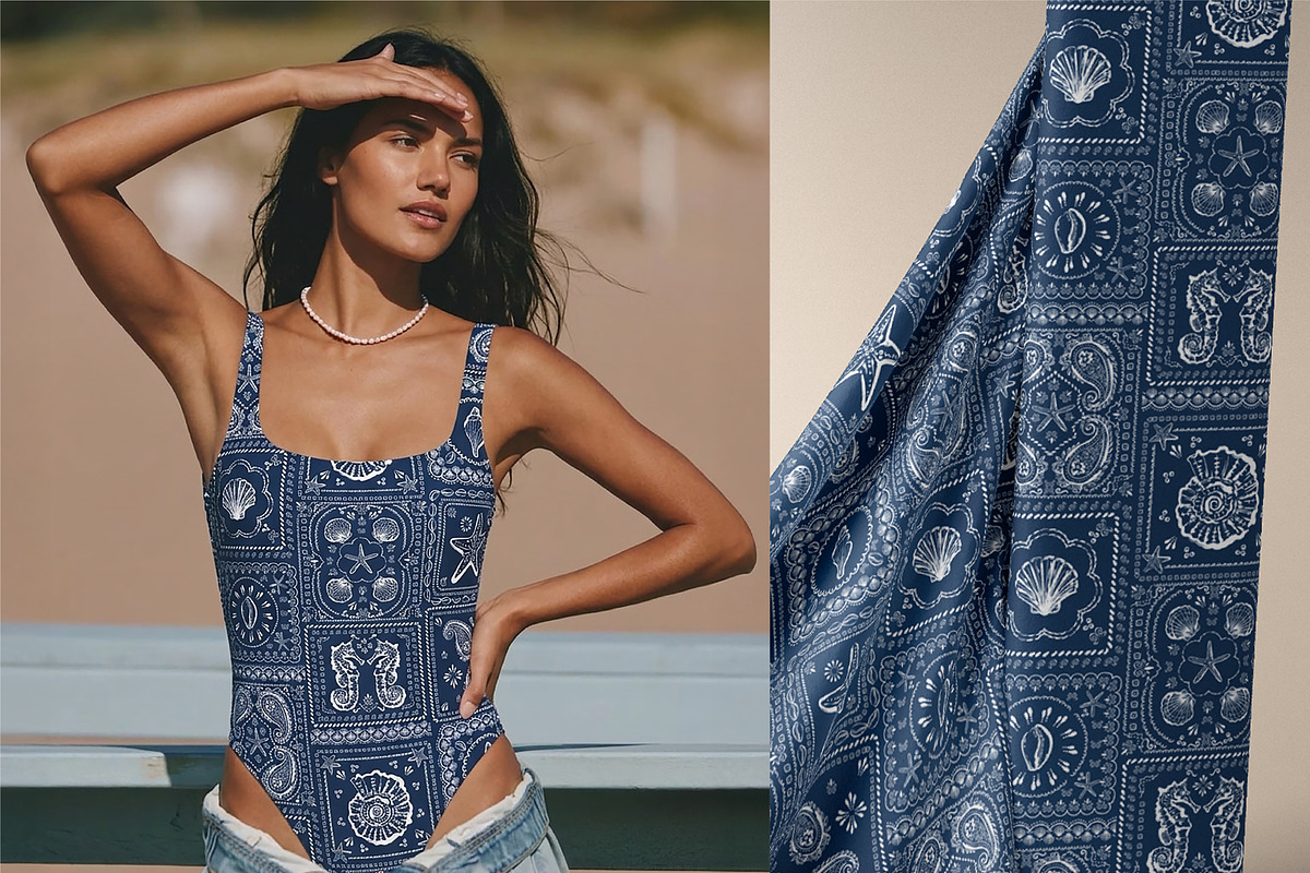 Coastal Bohemian Collection, a Pattern Graphic by MSNTY STUDIOX (Photo 19 of 33)