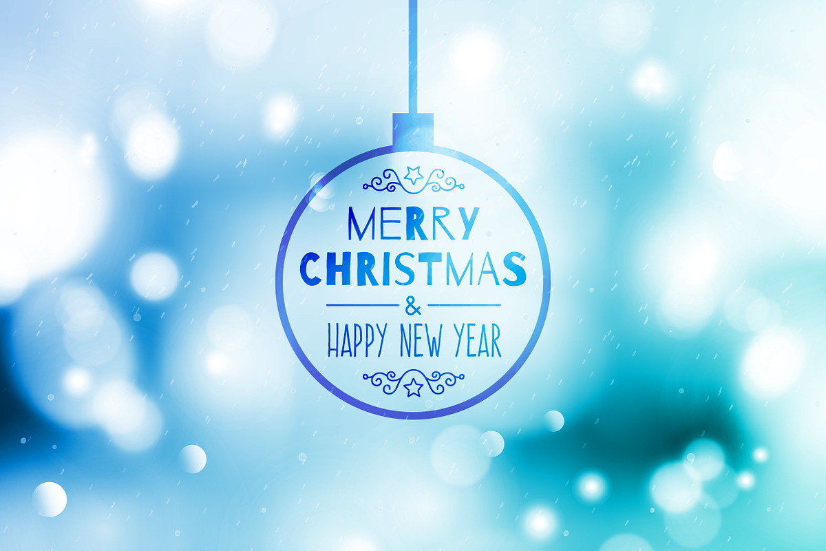 6 Christmas blurred backgrounds, a Texture Graphic by redcollegiya design (Photo 2 of 6)