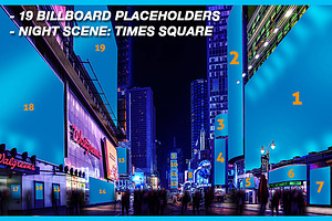 Mock-Ups: New York Times Square