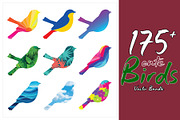 175 Vibrant bird vector bundle, an Object Graphic by Sofia's Fashion (Thumbnail 1 of 3)