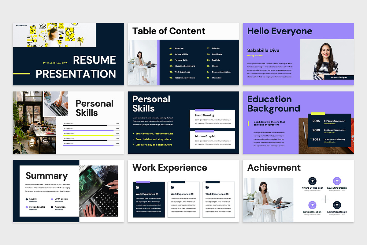 Resume Keynote, a Presentation Template by rgbryand (Photo 2 of 7)