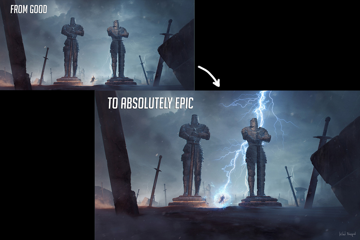 Magic Effects Bundle - 13 Packs, an Object Graphic by Mikel Blazgad (Photo 4 of 21)