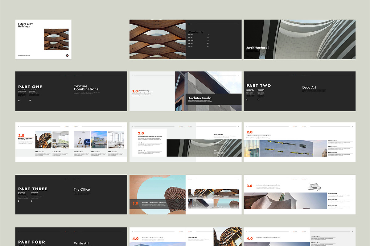 Architecture Portfolio, a Brochure Template by azadcsstune (Photo 2 of 9)