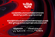 Mister Burn and Jack Simple, a Font by chekart (Thumbnail 8 of 9)