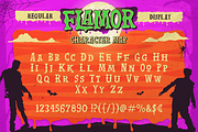 Flamor - Spooky Halloween Font, a Handwritten Font by Artisan Themes (Thumbnail 2 of 11)
