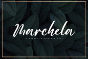 Marchela a Modern Calligraphy Font, a Script Font by Fatmawati (Thumbnail 1 of 12)