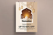 Ramadan Sale Flyer Poster, a Flyer Template by MightyDesign (Thumbnail 1 of 8)