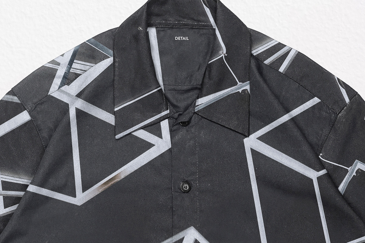 Realistic Button-Up Shirt Mockup, a Shirt Mockup by Uncentrifuged Pressure (Photo 7 of 8)