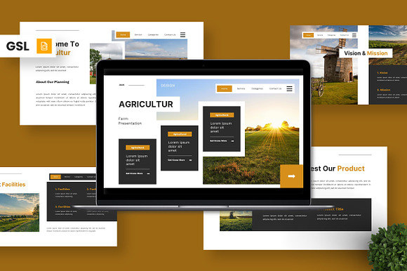 Agricultur - Farm Google Slide preview 7