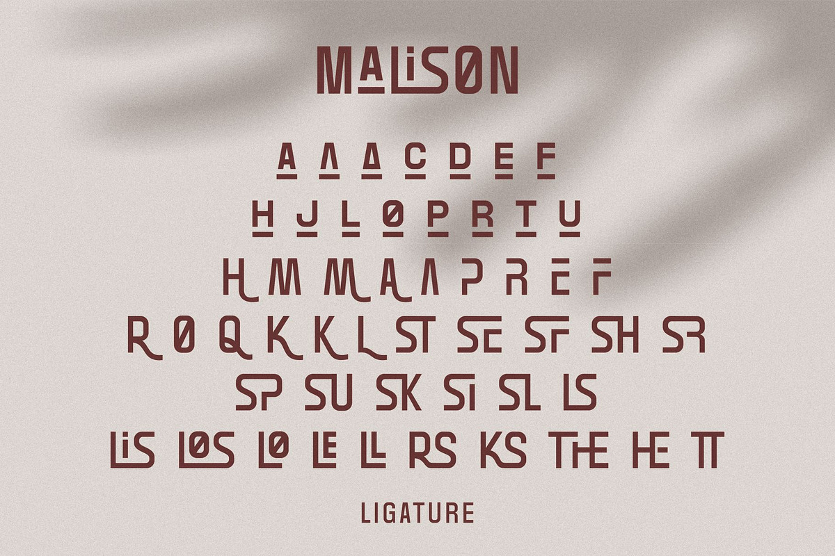 MALISON, a Sans Serif Font by Penatic Studio (Photo 8 of 10)