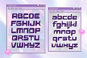 Pikabu - Y2k Vibes Display Font, a Sans Serif Font by Pekotype (Thumbnail 3 of 15)