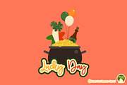 Lucky Day Clip Art, a Seasonal Illustration by Cozy Cat Design (Thumbnail 2 of 3)