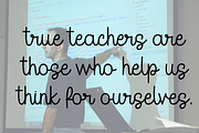 Love Teacher, a Handwritten Font by FreshTypeINK (Thumbnail 3 of 8)