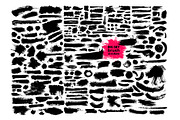 Big collection of brush strokes., a Brush Add-On by Vector photo shop (Thumbnail 3 of 7)
