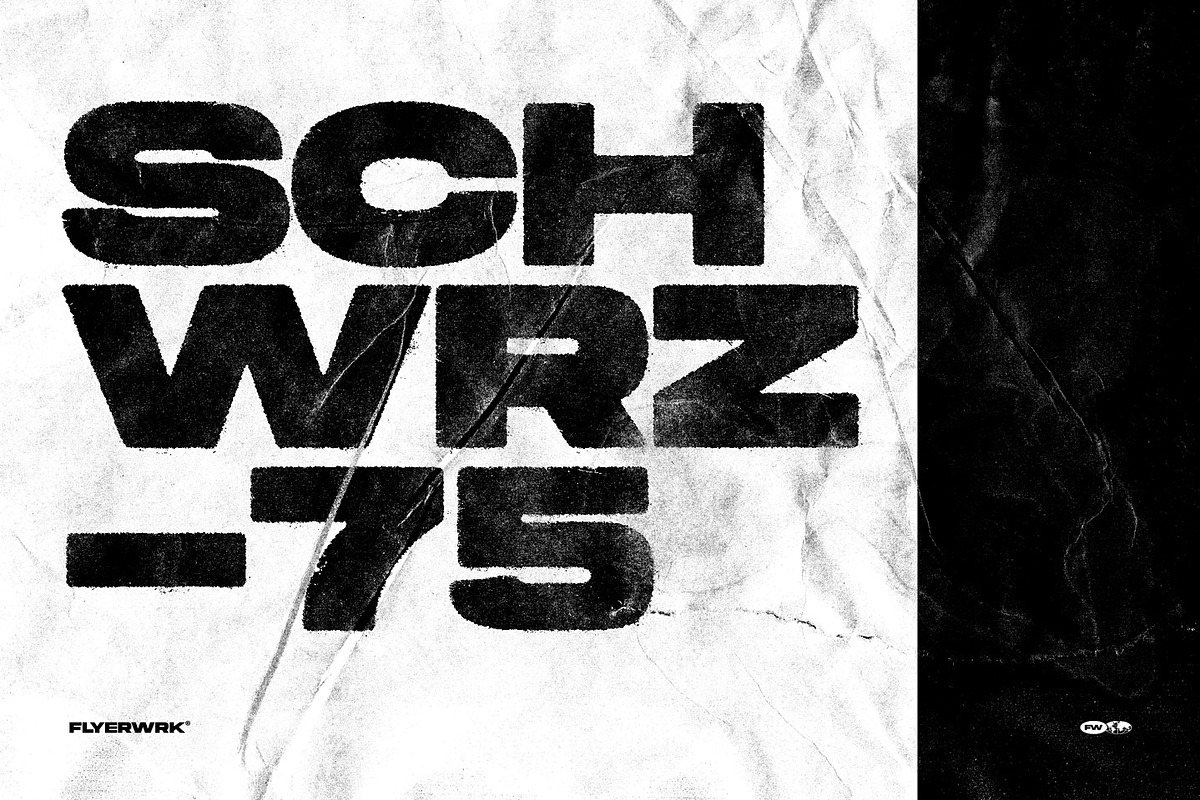 Schwrz - 100 Dirty Paper Textures, a Texture Graphic by FLYERWRK (Photo 10 of 16)