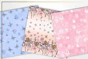 Wildflower seamless patterns, a Pattern Graphic by Gaynor Carradice Designs (Thumbnail 4 of 6)